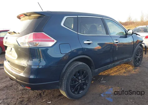 2015 Nissan Rogue S из США, поврежденный, VIN KNMAT2MV5FP528436